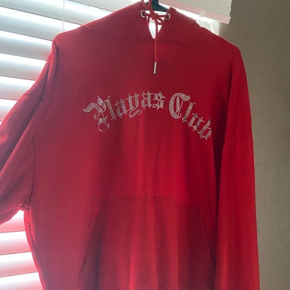 Playas Club Rhinestone Hoodie size XL brand new - Picture 2 of 3